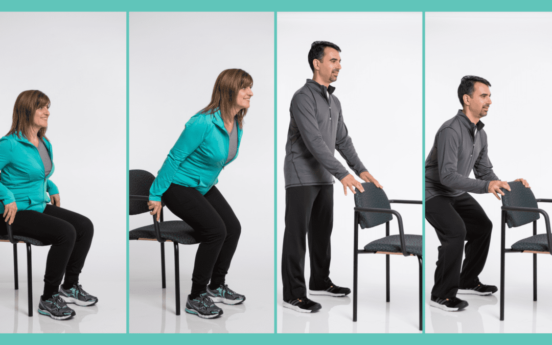 Get Started with Chair & Standing Exercises for Seniors – Squat Up & Down